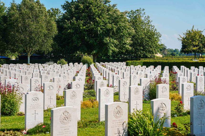 Cimetière militaire britannique de Bayeux Cimetière militaire britannique de Bayeux
