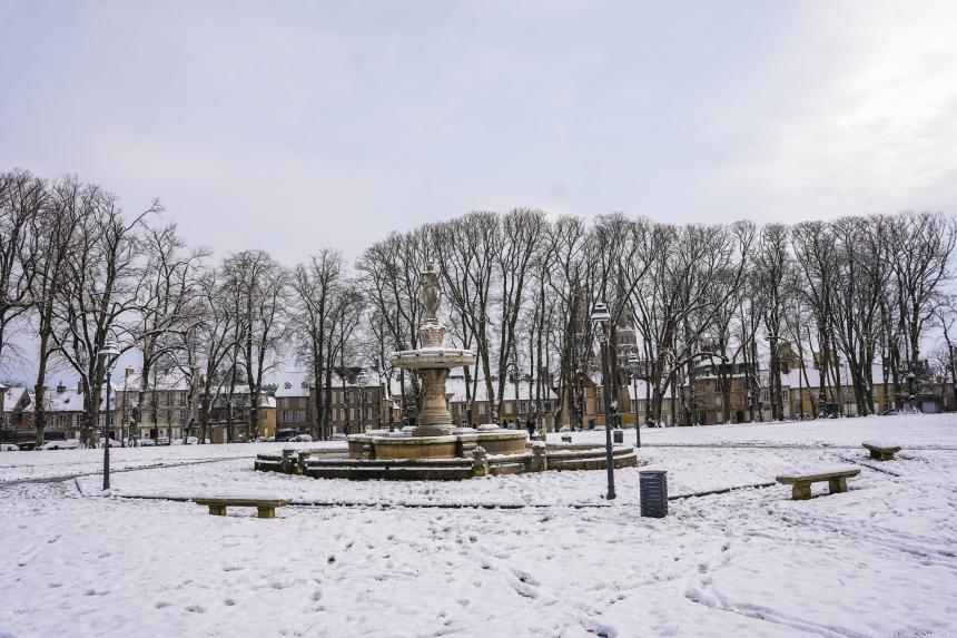 Neige à Bayeux