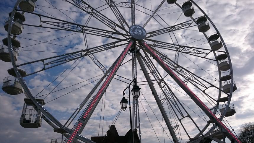 Grande roue à Bayeux