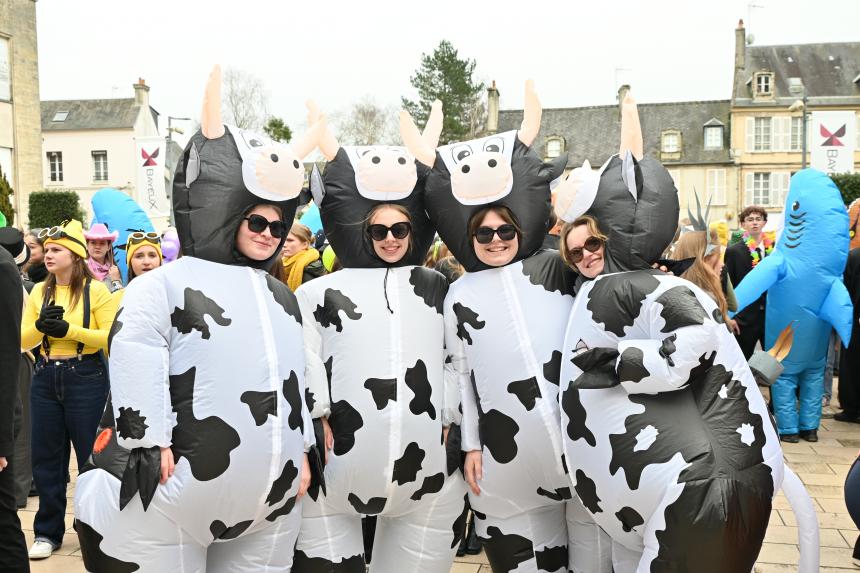 Carnaval lycéen à Bayeux