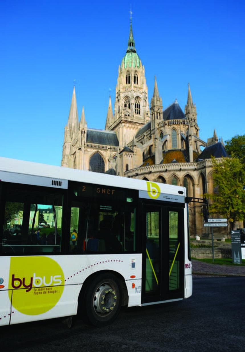 Bybus à Bayeux