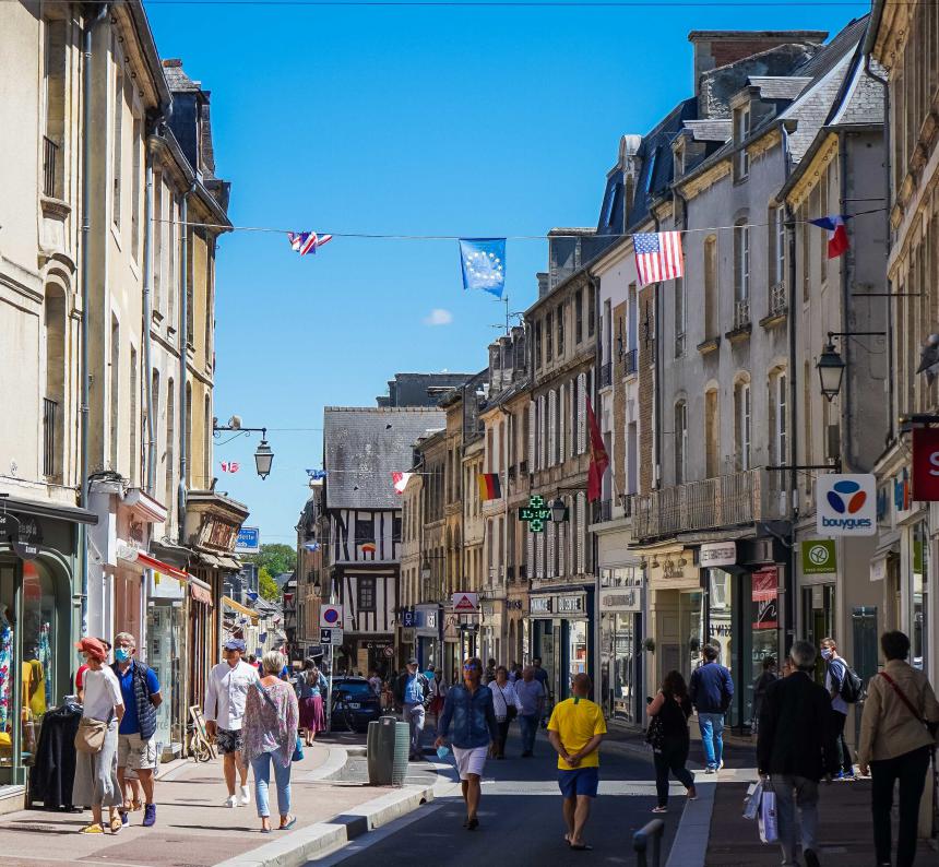 Centre ville de Bayeux