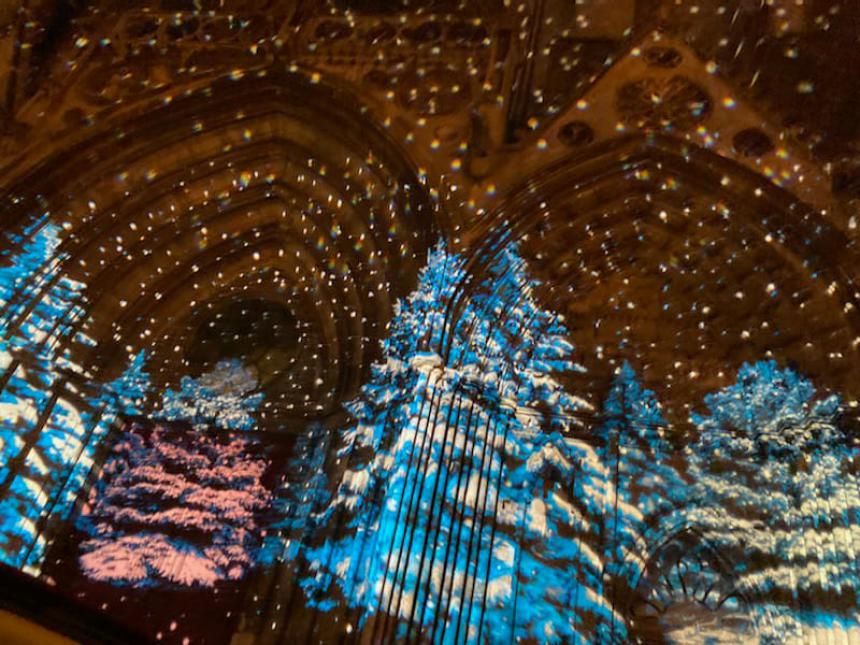 Illuminations sur la cathédrale de Bayeux