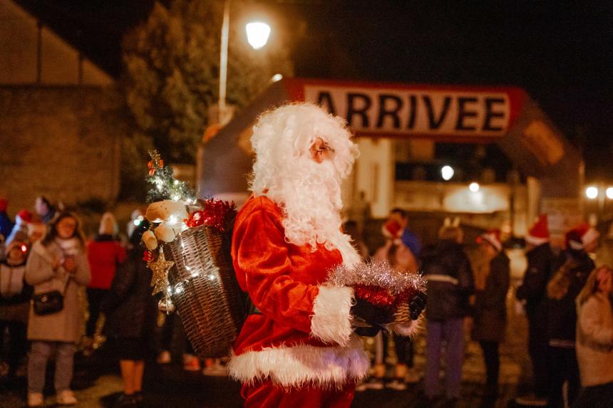 Plan de circulation Galopades Bayeux Noël 2025