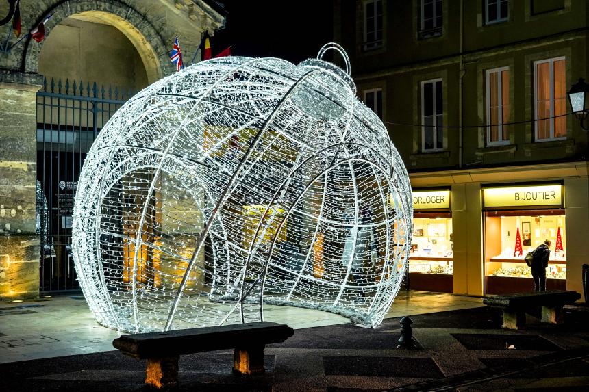 Illuminations de Noël à Bayeux