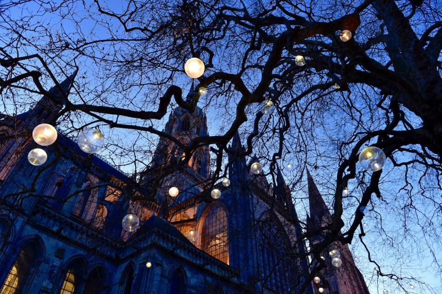 Illuminations de Noël à Bayeux