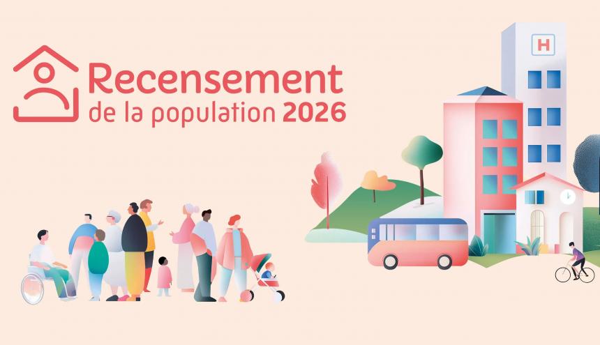 Visuel officiel recensement 2026