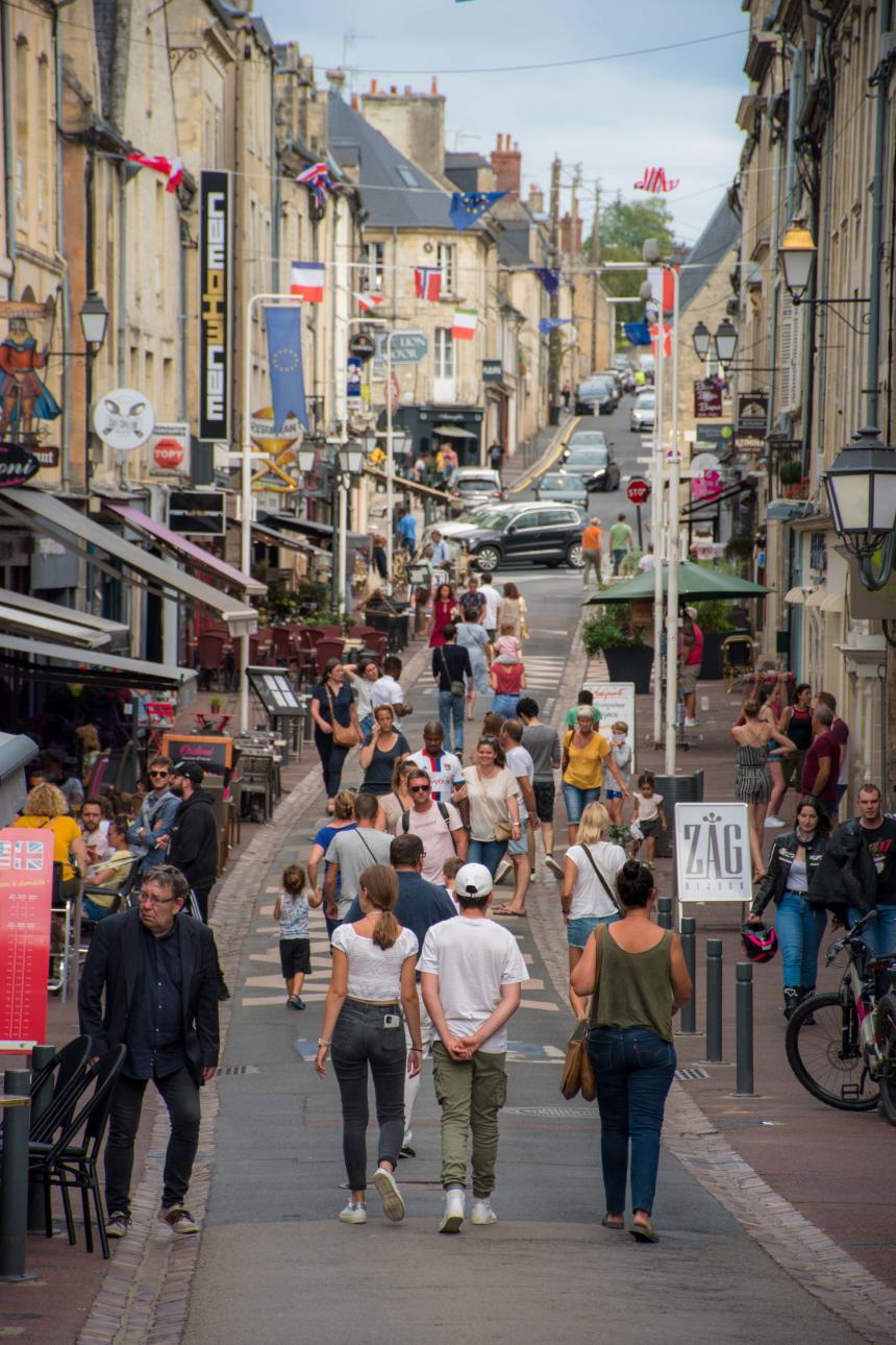 Rue Saint-Jean à Bayeux