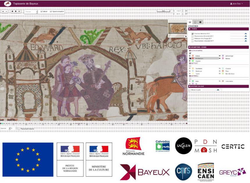 Le nouvel outil SIDS pour la Tapisserie de Bayeux