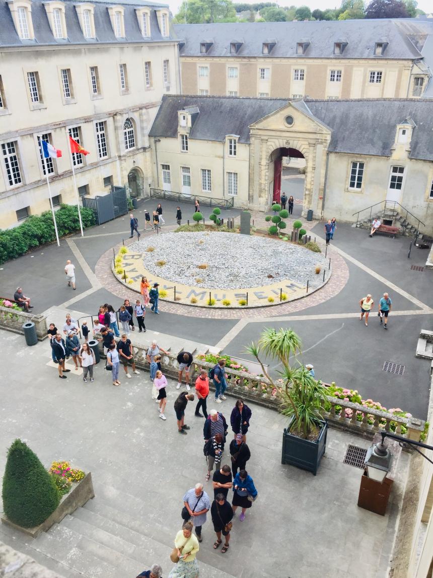 Musée de la Tapisserie de Bayeux, juillet 2022