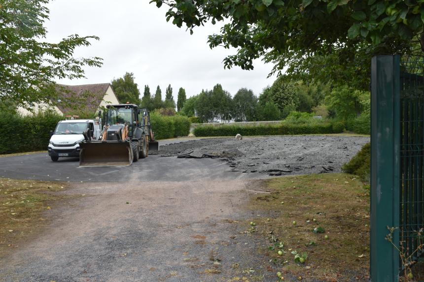 Travaux impasse de l'usine à gaz à Bayeux