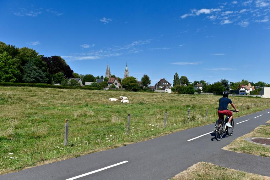 Vélo à Bayeux