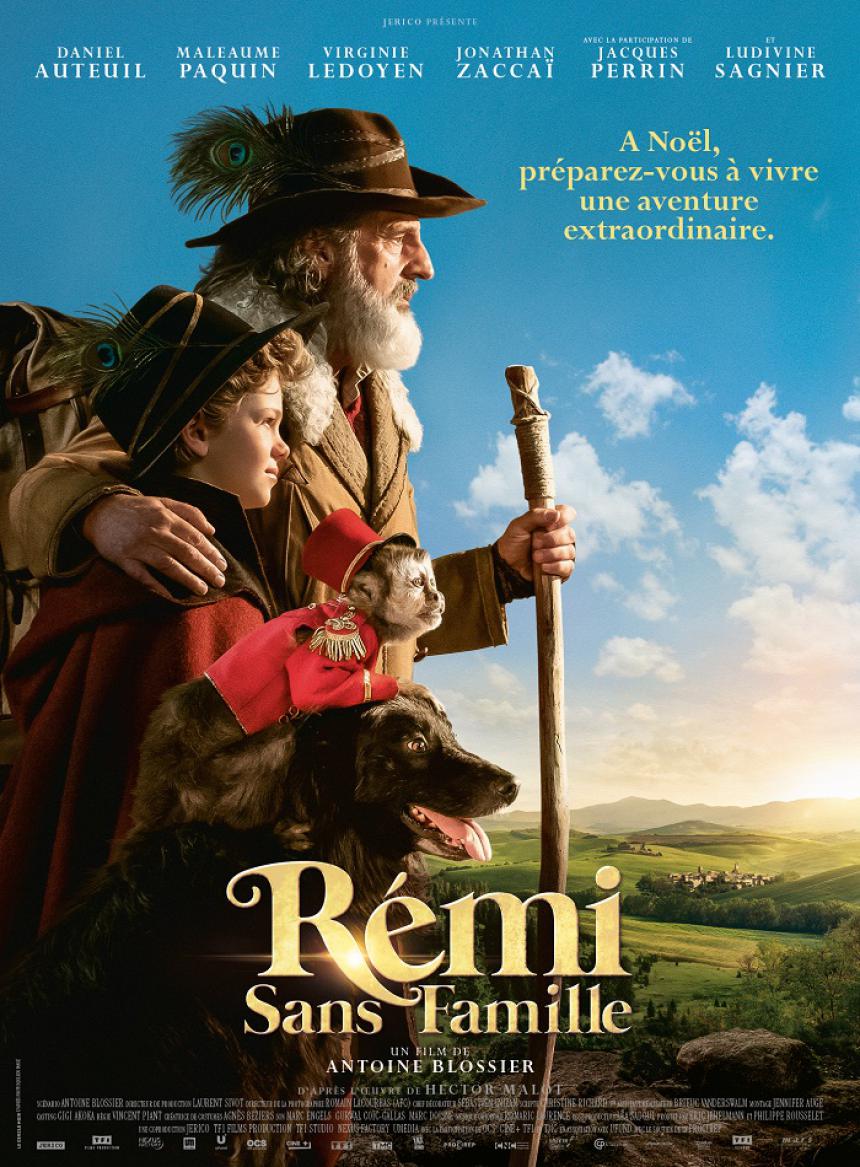 Affiche du film Rémi sans Famille, en avant-première à Bayeux