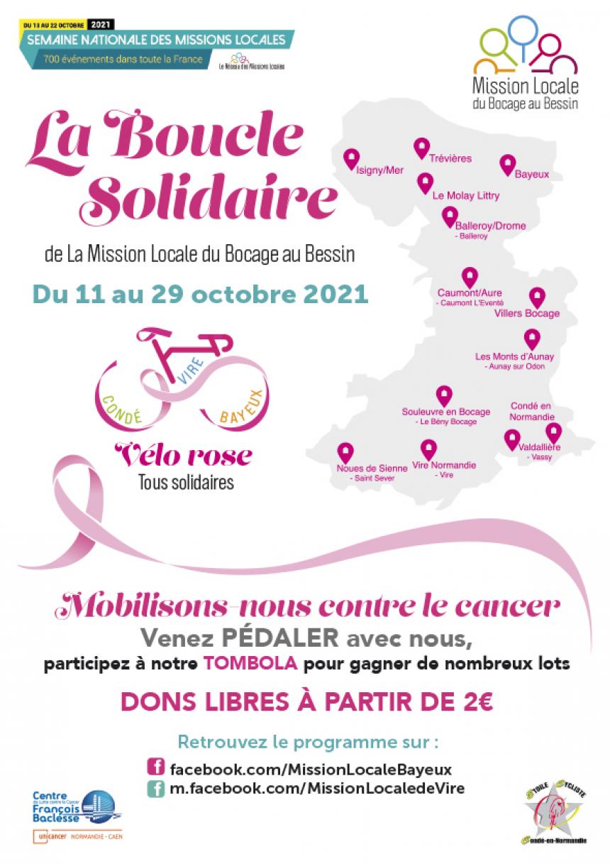 Affiche La boucle solidaire Affiche La boucle solidaire