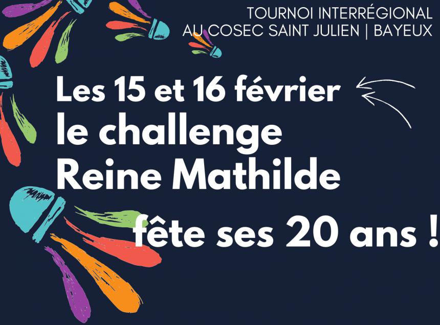 Affiche Challenge Reine Mathilde à Bayeux