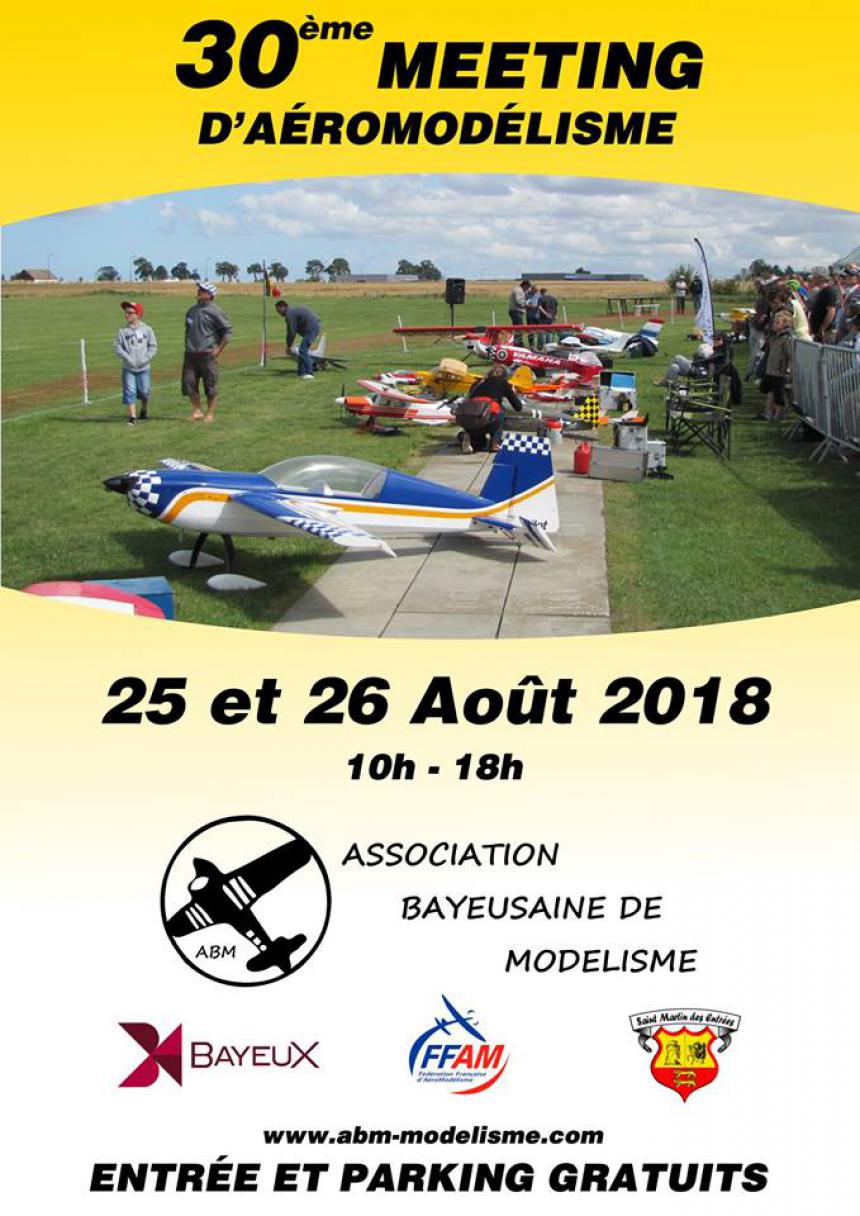 30e Meeting d'aéromodélisme à Bayeux - Saint-Martin-des-Entrées