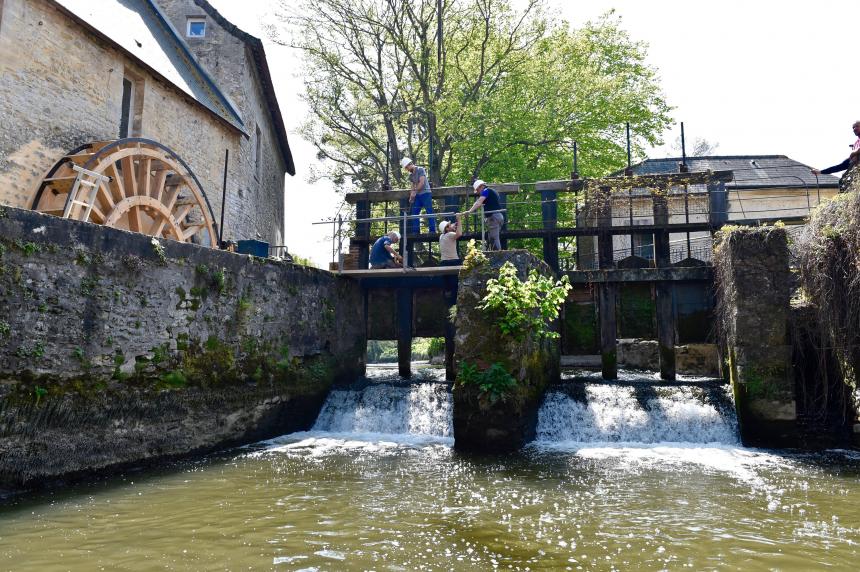 Bords de l'Aure à Bayeux Bords de l'Aure à Bayeux