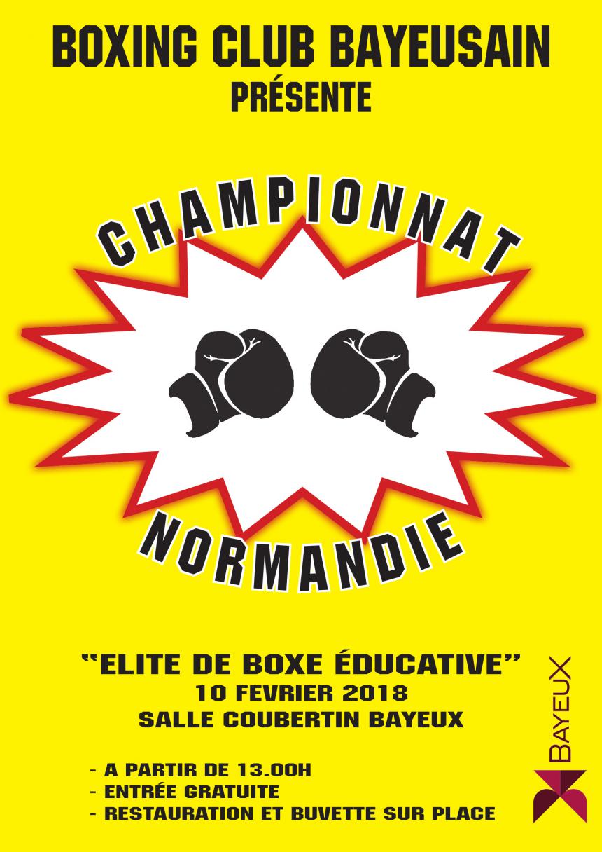Affiche Gala Boxe Bayeux Affiche Gala Boxe Bayeux
