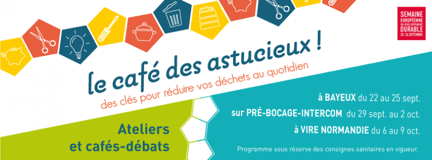 Visuel Le café des astucieux par le SEROC à Bayeux