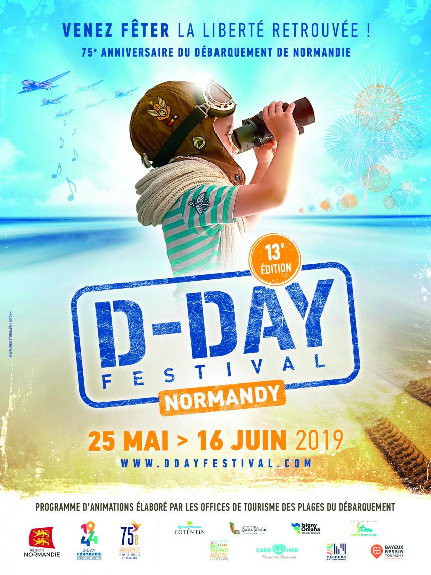 Affiche du D-Day Festival Normandy 2019