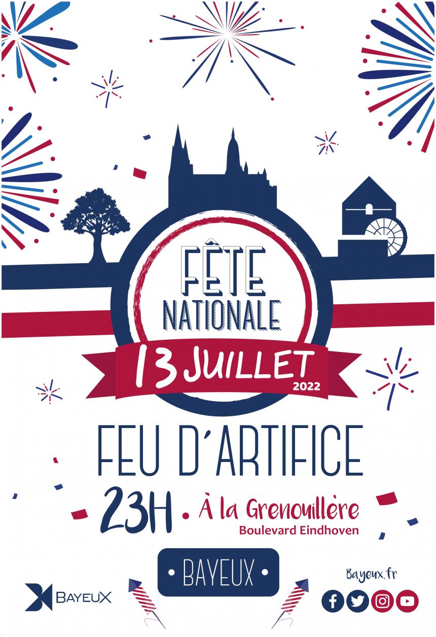 13 juillet fête nationale à Bayeux 13 juillet fête nationale à Bayeux