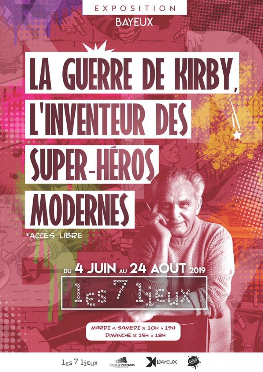 Affiche exposition Kirby à Bayeux