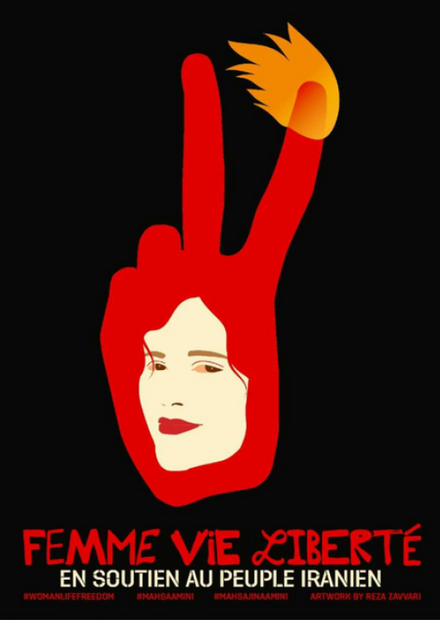 Affiche Femme Vie Liberté Affiche Femme Vie Liberté