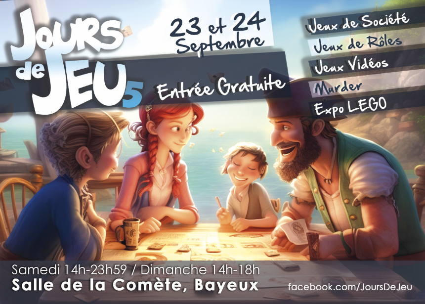 Affiche Jours de jeu 5 à Bayeux