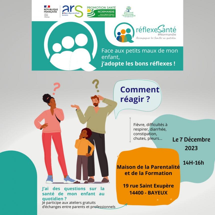 Affiche atelier santé de mon enfant Affiche atelier santé de mon enfant