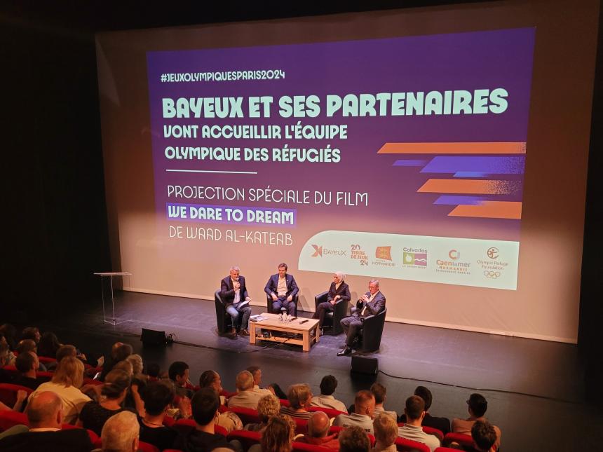 Bayeux accueillera la délégation olympique des réfugiés en 2024