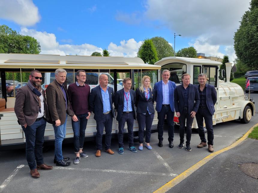 Un petit train touristique électrique et écologique 