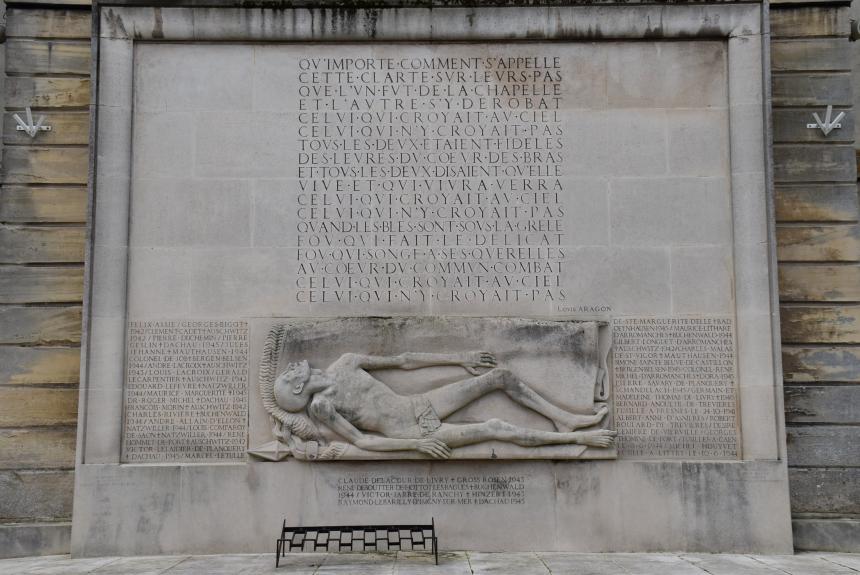 Monument aux déportés à Bayeux