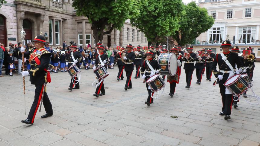 The Band of the Island of Jersey The Band of the Island of Jersey