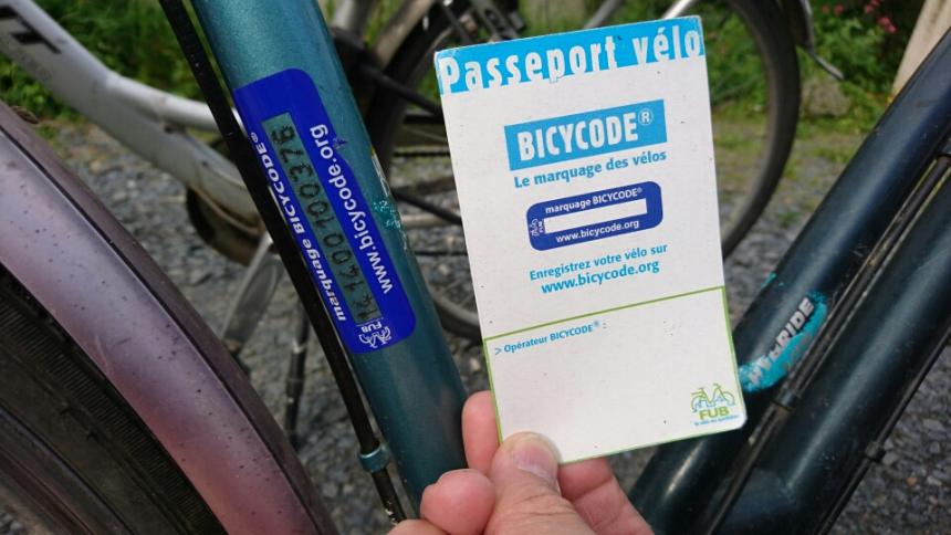 Marquage bicycode