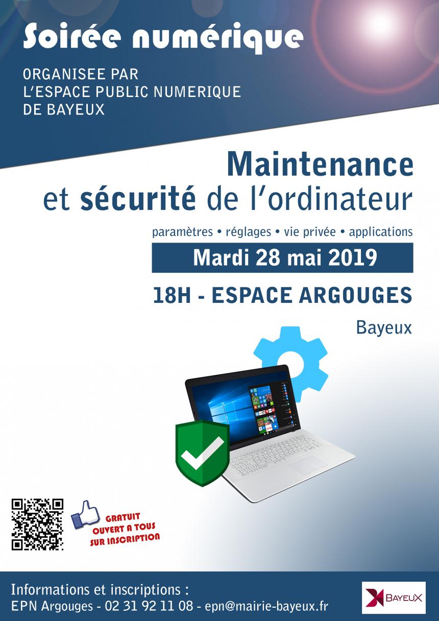 Affiche soirée numérique le 28 mai 2019 à Bayeux Affiche soirée numérique le 28 mai 2019 à Bayeux