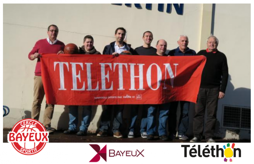 Le CSB Bayeux s'investit pour le Téléthon 2018