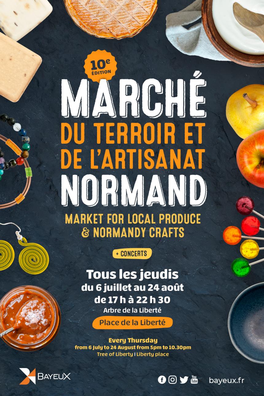 Marché du terroir et de l'artisanat Bayeux 2023